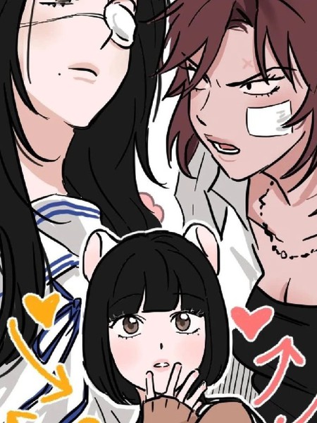 耽人-美少女和不良的百合故事